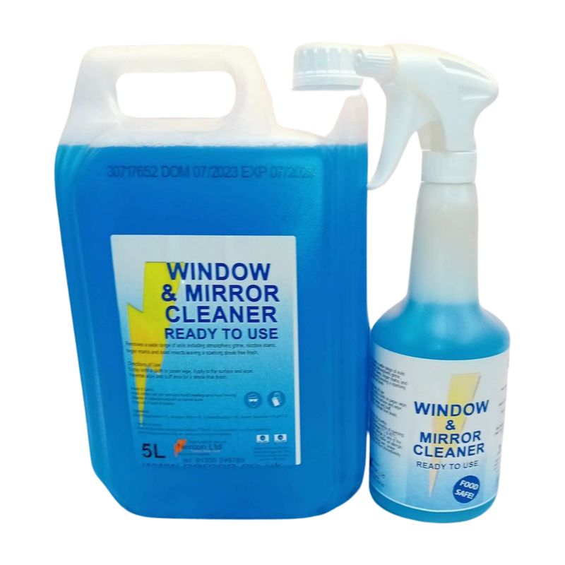 Window & Mirror Cleaner 750ml / 5ltr