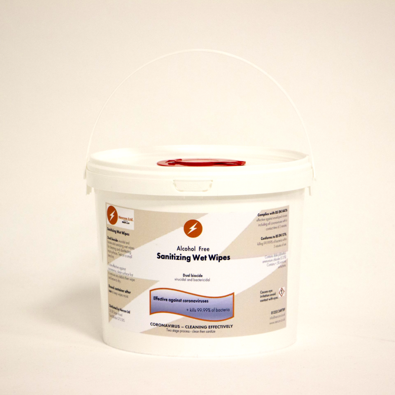 Alcohol Free Sanitising Wet Wipes 400 sheets (or in alcohol) Alcohol Free Sanitising Wet Wipes 400 sheets (or in alcohol)