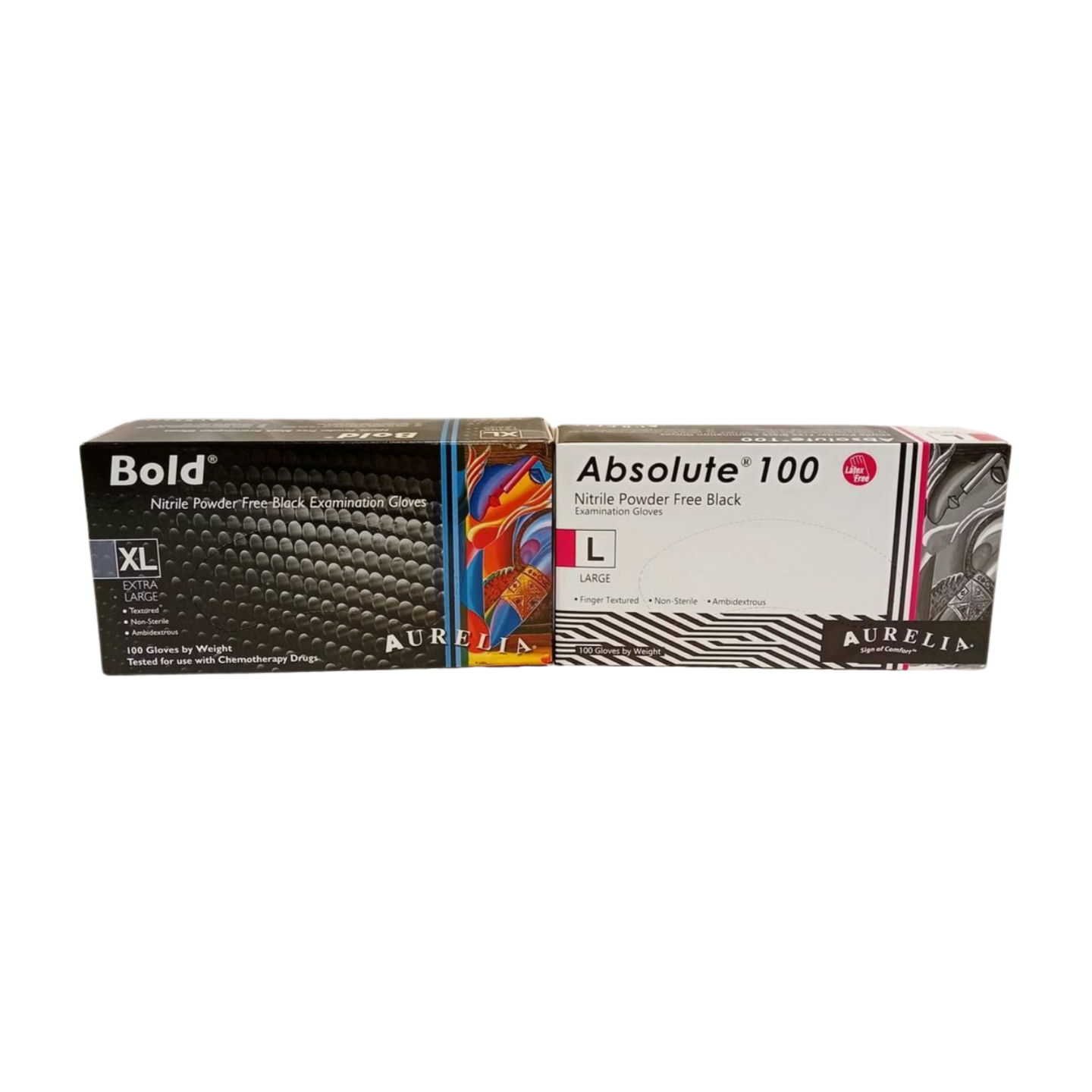Powder-Free Black Nitrile Gloves