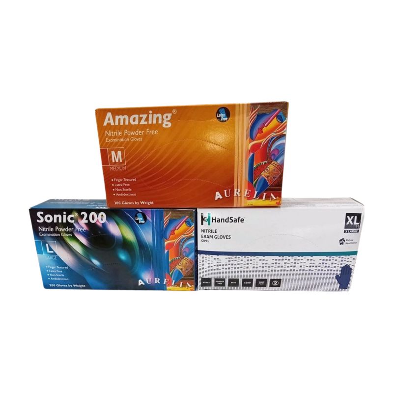 Nitrile Powder Free Examination Gloves