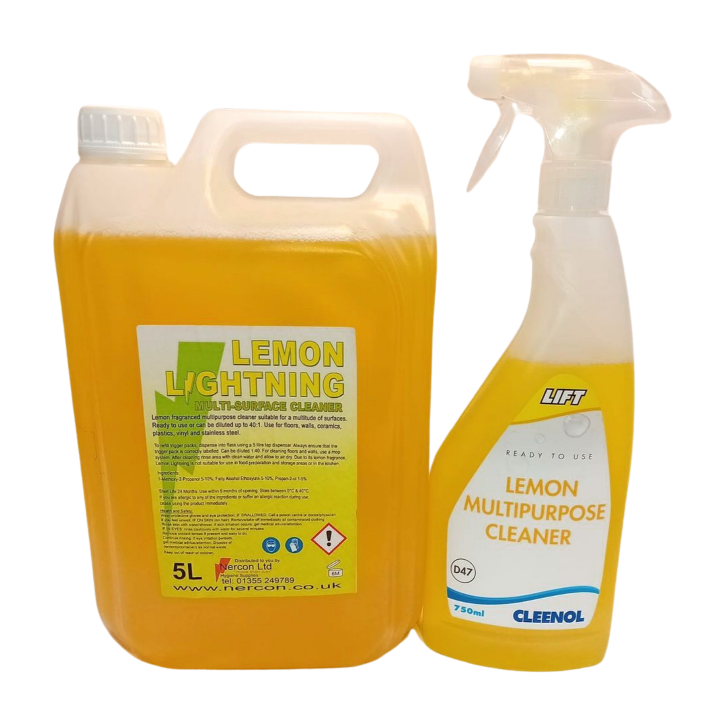 Lemon Lightning 750ml or 5Ltr Lemon Lightning 750ml or 5Ltr