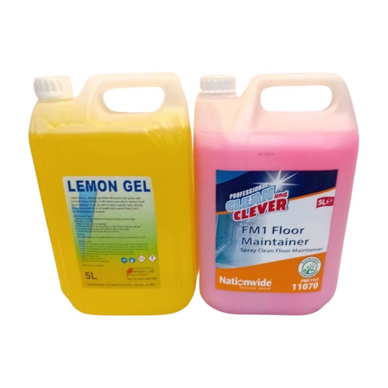 Floor Maintainer 5Ltr or Lemon Floor Gel 5Ltr Floor Maintainer 5Ltr or Lemon Floor Gel 5Ltr