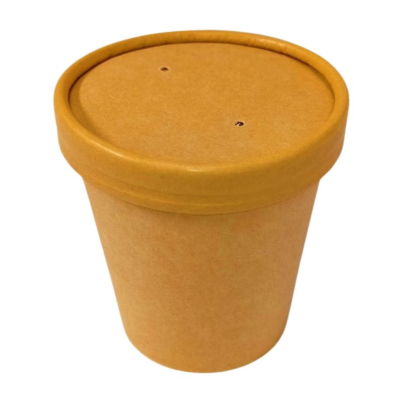 Kraft Soup Pots & Lids Also In White 1x500 And Pizza Boxes