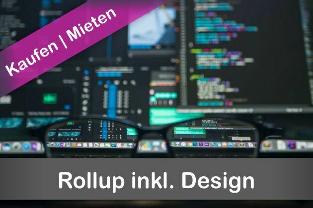 Rollup inkl. Design