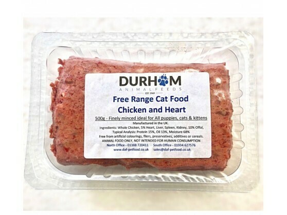 DAF Free Range Chicken & Heart Cat Dinner 500g