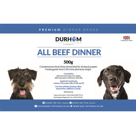 DAF Beef Dinner 500g