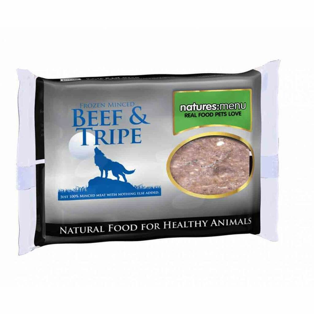 Natures Menu Beef & Tripe Mince 400g