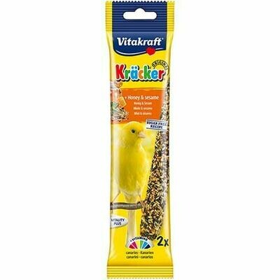 Vitakraft Canary Kracker Honey & Sesame Stick 2 Pack