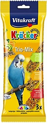 Vitakraft Kracker Budgie Trio-Mix - Kiwi/Orange/Banana