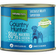 Country Hunter Mackerel & Chicken Dog Can 600g