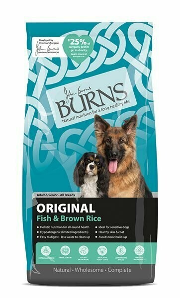 Burns Fish & Brown Rice 12kg