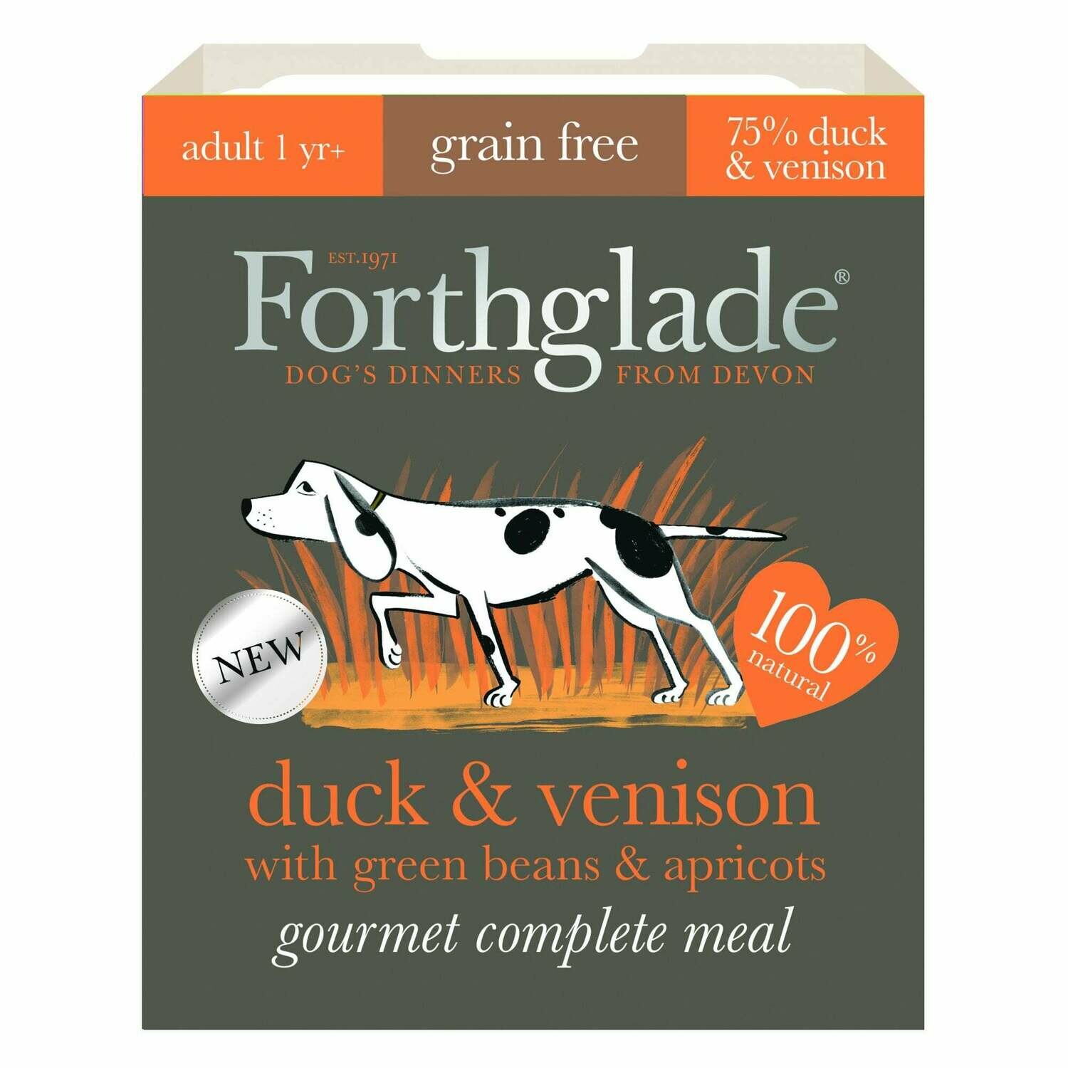 Forthglade Gourmet Duck & Venison 395g