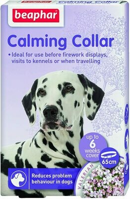 BEAPHAR CALMING COLLAR FOR DOGS UPTO 6 WEEKS COVER