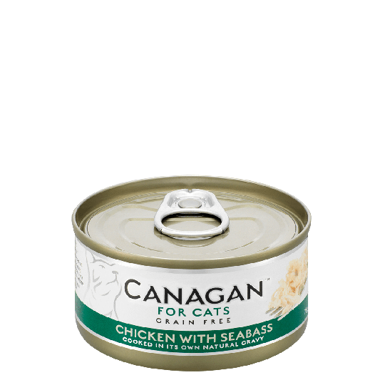 Canagan Cat Can Chicken With Seabass 75g