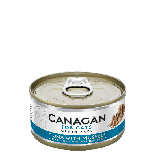Canagan Cat Can Tuna With Mussels 75g