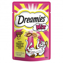 Dreamies Mix Beef & Cheese 60g