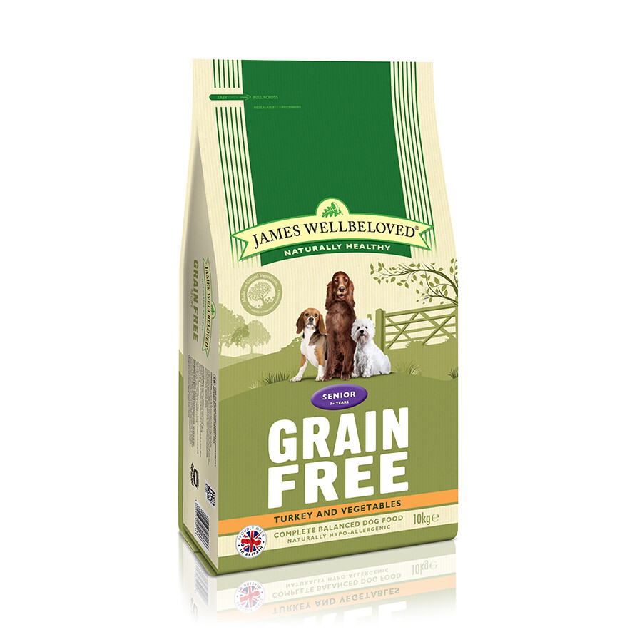 James Wellbeloved Grain Free Senior Turkey 1.5kg