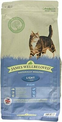 James Wellbeloved Cat Light Fish & Rice 1.5kg