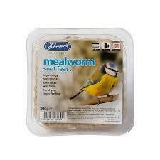 Johnson's Mealworm Suet Feast 300g