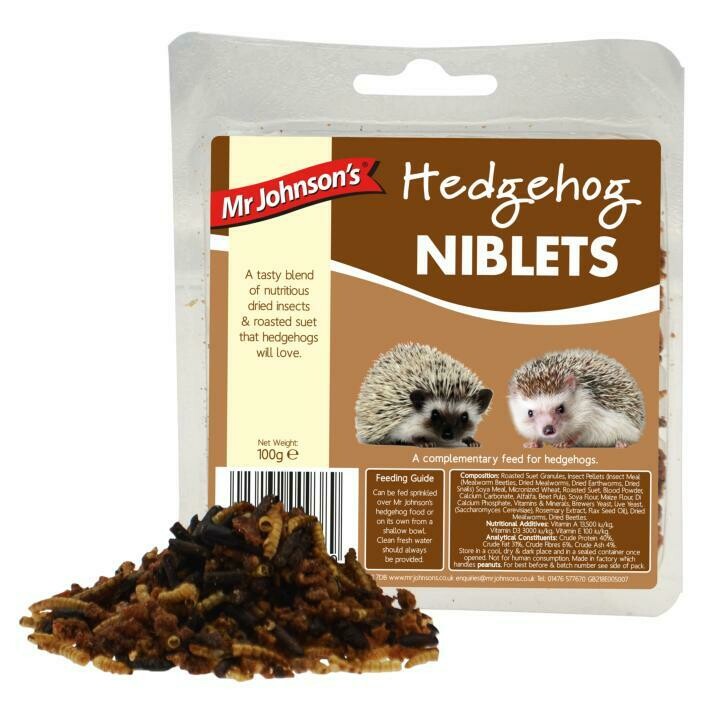 Mr Johnsons WildlifeHedgehog Niblets 100g