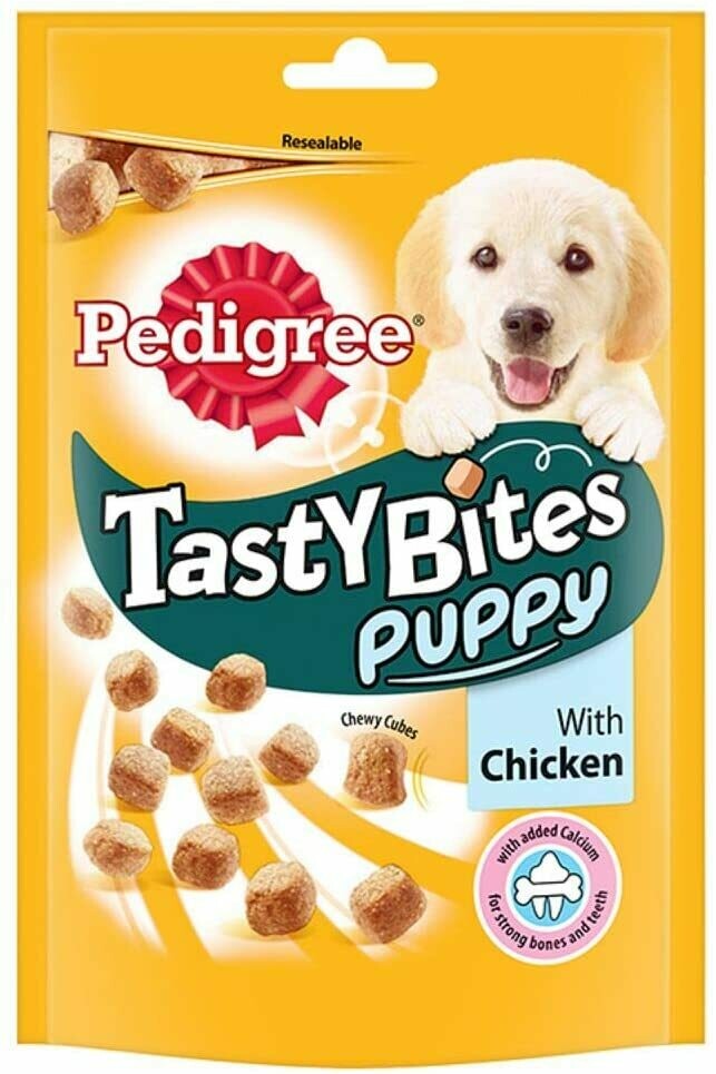 Pedigree Tasty Bites Puppy Cubes 125g