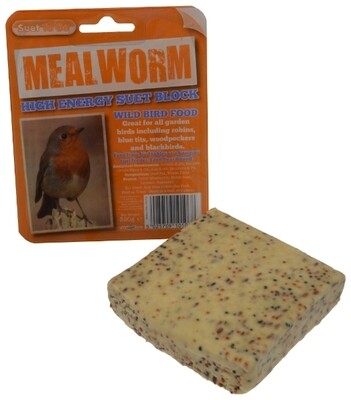 Suet To Go Mealworm Block In Tray 320g