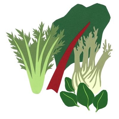 Autres légumes feuilles