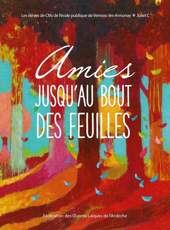 Amies jusqu&#39;au bout des feuilles