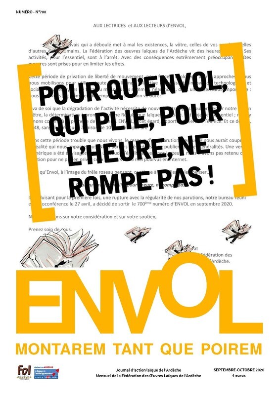 Abonnement à la revue Envol