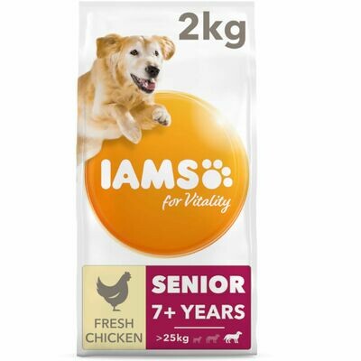 IAMS Vitality Senior Cat Food with Fresh Chicken