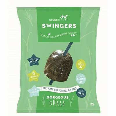 Silvermoor Swingers Grass Gorgeous Treat Ball