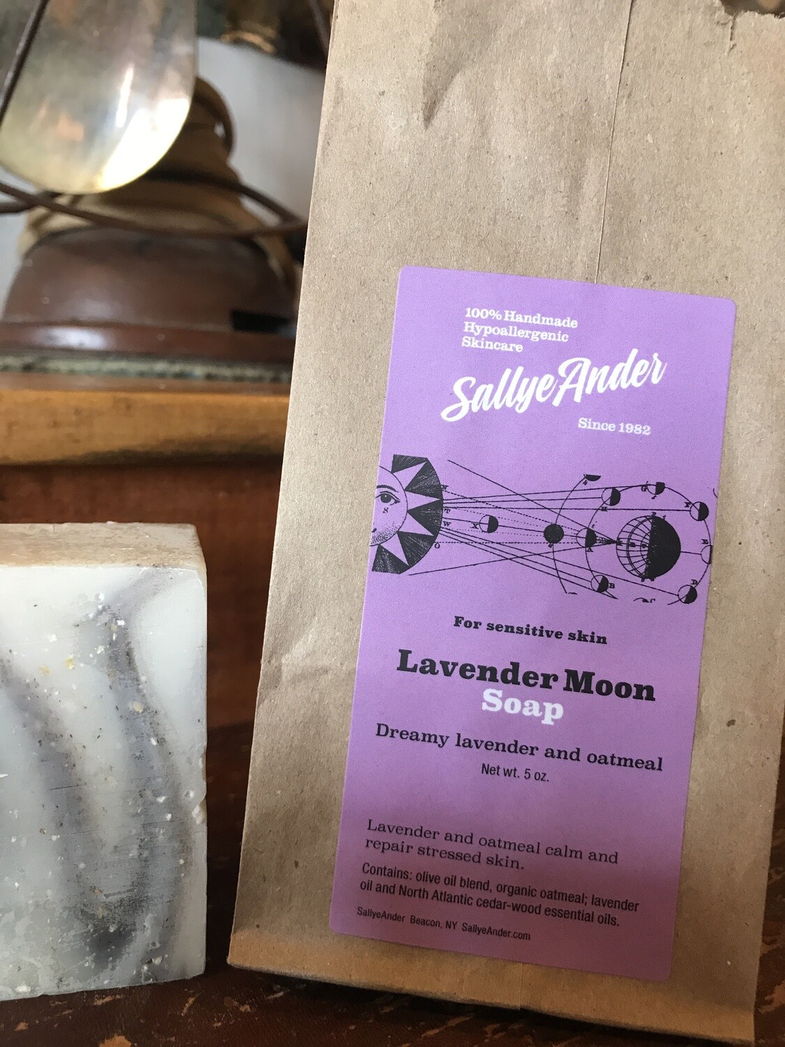 Lavender Moon Swirls Soap 5oz Lavender Moon Swirls Soap 5oz