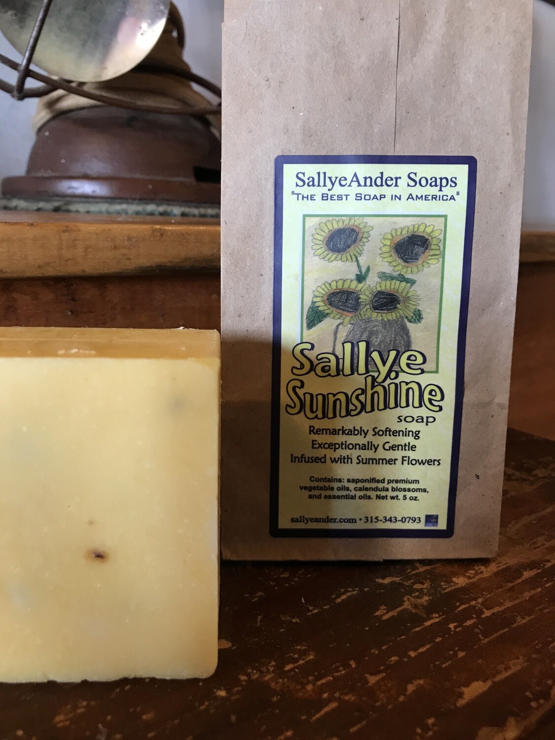 Sallye Sunshine Soap 5oz Sallye Sunshine Soap 5oz