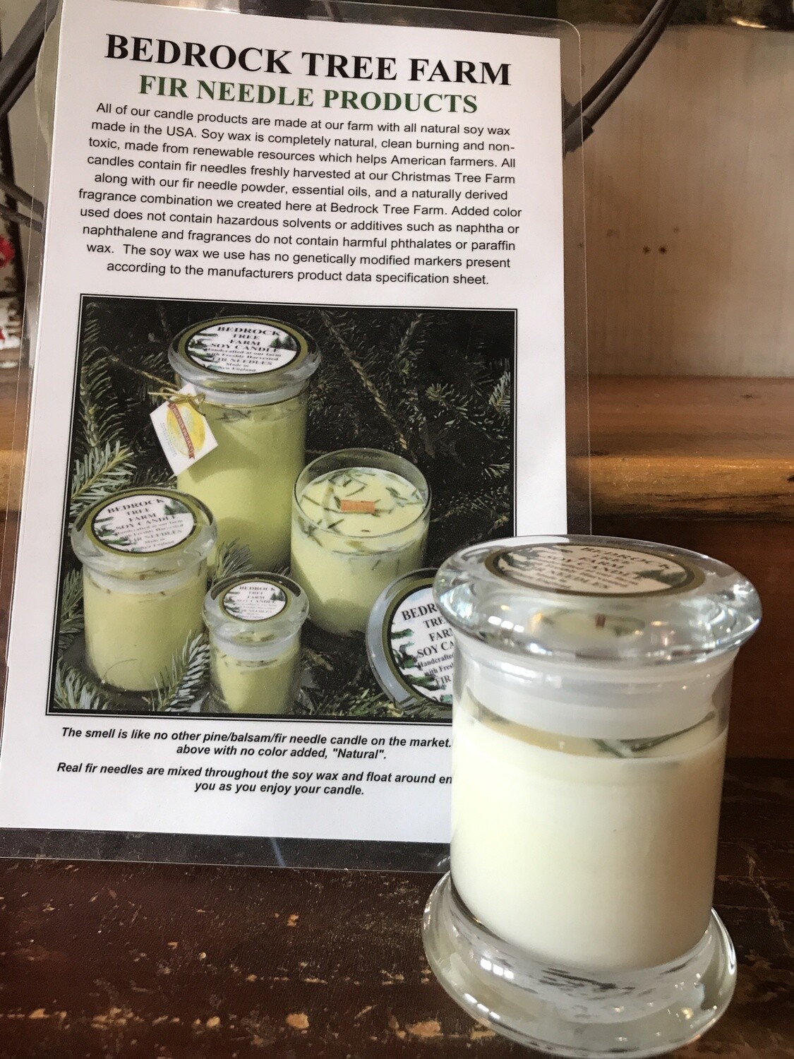 Bedrock Tree Farm Soy Candle 2.75oz Bedrock Tree Farm Soy Candle 2.75oz