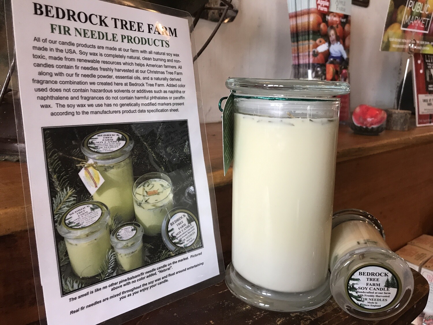 Bedrock Tree Farm Soy Candle 21oz Bedrock Tree Farm Soy Candle 21oz