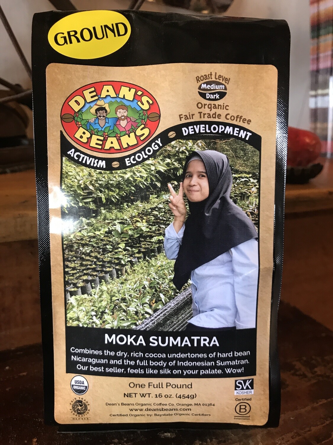 Moka Sumatra Coffee - 1lb Moka Sumatra Coffee - 1lb