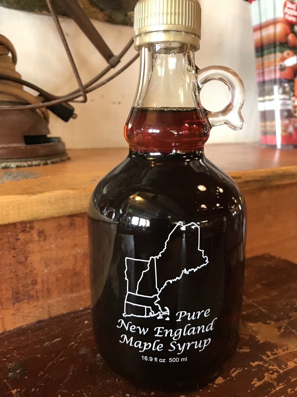 Pure NE Maple Syrup 16.9oz 500ml