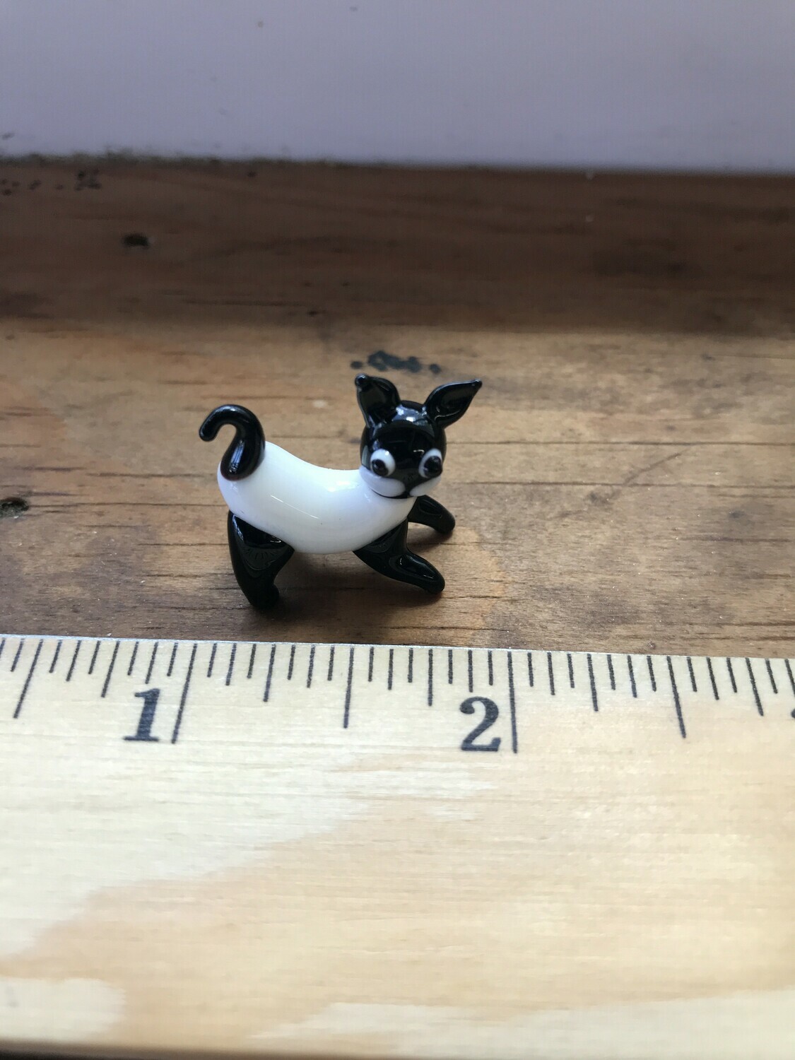 Glass Animal - Black and White CAT Glass Animal - Black and White CAT