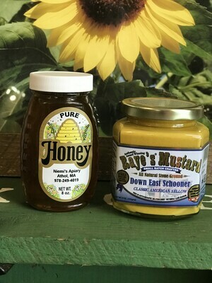 Honey Mustard Combo (8oz honey / Down East Mustard) Honey Mustard Combo (8oz honey / Down East Mustard)
