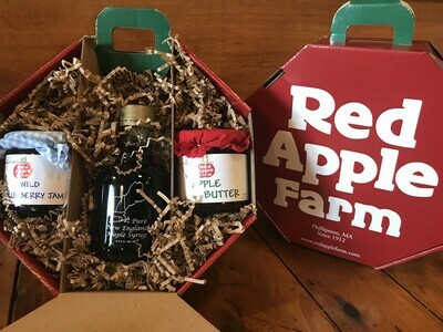 Red Apple Gift Box