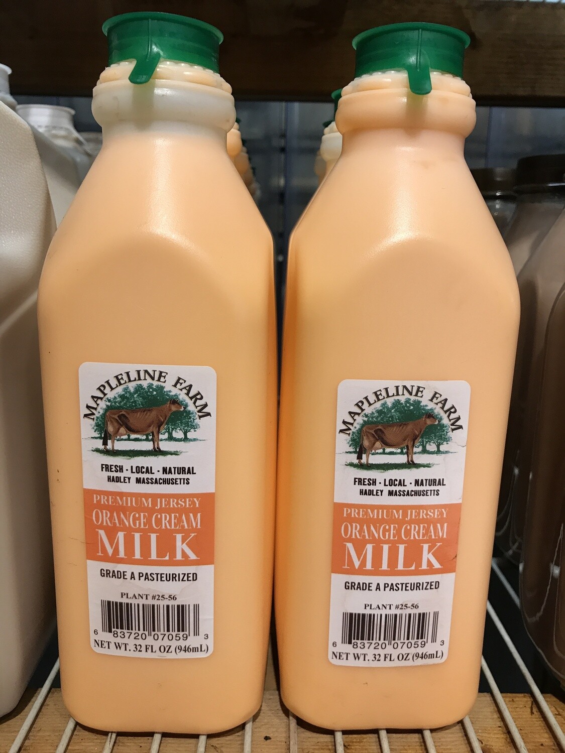 Orange Cream Milk - 1 Quart Orange Cream Milk - 1 Quart