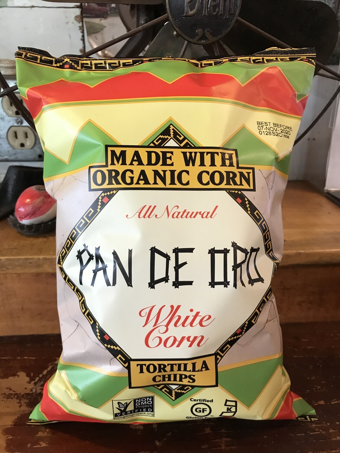 Pan De Oro White Corn Tortilla Chips 7.5oz Pan De Oro White Corn Tortilla Chips 7.5oz