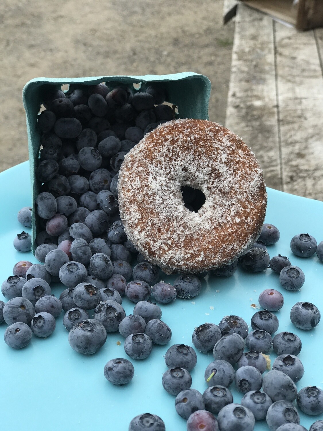 Blueberry Donuts - 1/2 Dozen Blueberry Donuts - 1/2 Dozen