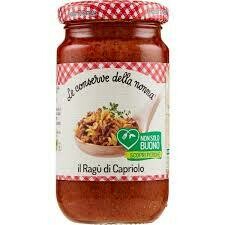 Le conserve della nonna Deer ragu` sauce 190g Le conserve della nonna Deer ragu` sauce 190g