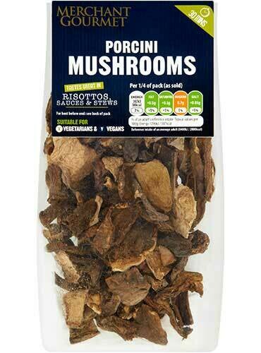 Dried Porcini mushrooms 30g Dried Porcini mushrooms 30g