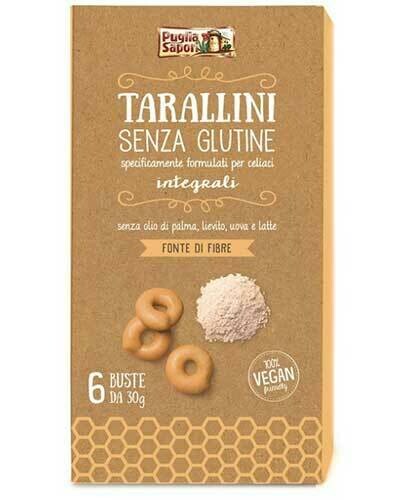 Puglia Sapori Tarallini senza glutine 180g Puglia Sapori Tarallini senza glutine 180g