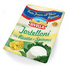 Divella fresh tortelloni ricotta and spinach 250g Divella fresh tortelloni ricotta and spinach 250g