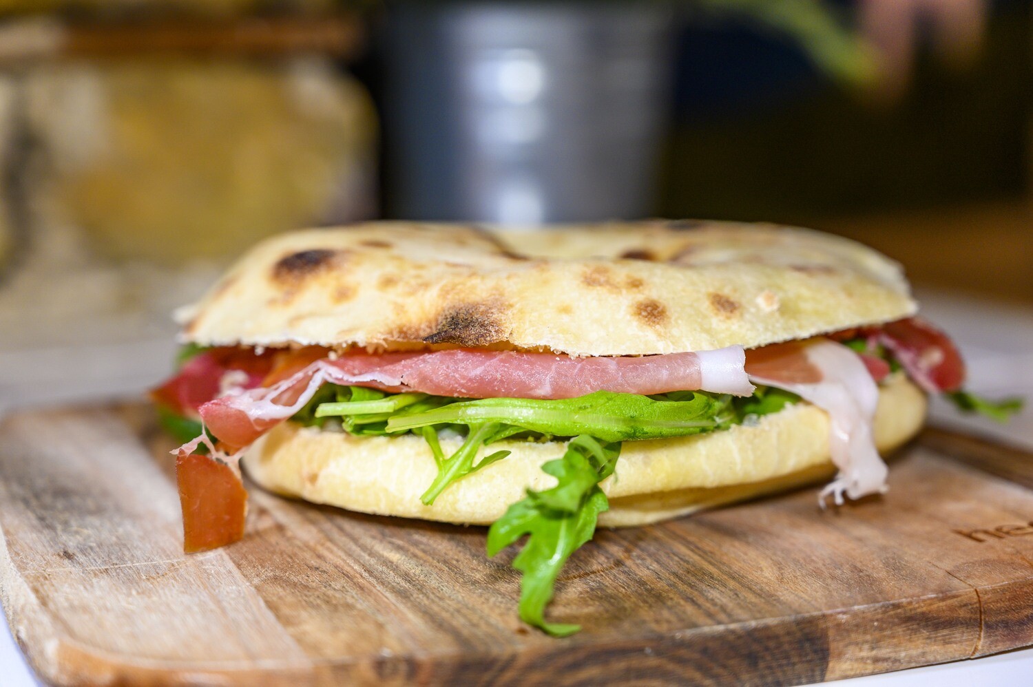 Sandwich with Puccia bread Sandwich with Puccia bread