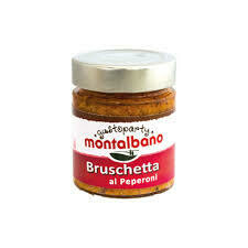 Montalbano Bruschetta Peppers 130g