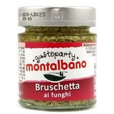 Montalbano Bruschetta mushrooms 130g Montalbano Bruschetta mushrooms 130g